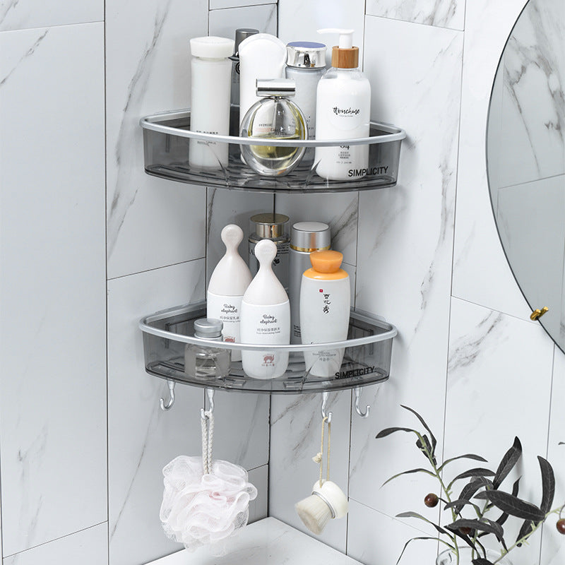 No-Drill Bathroom Storage Rack for a Clean, Tidy Space