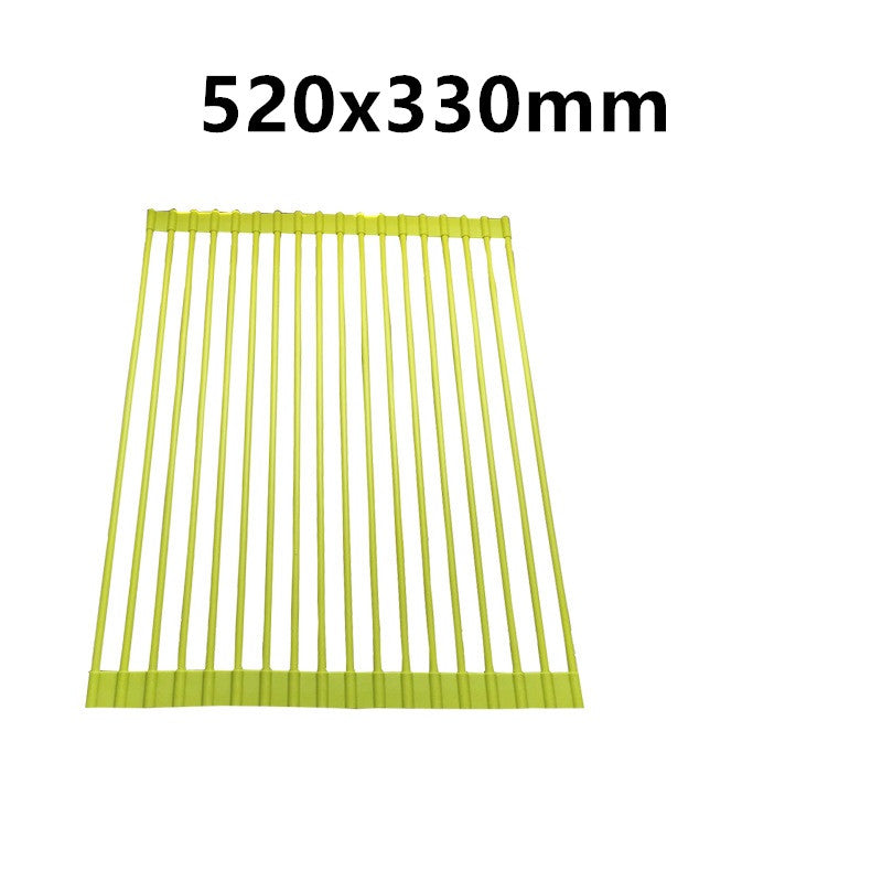 Space-Saving Sink Dish Rack for Neat Kitchen Organization