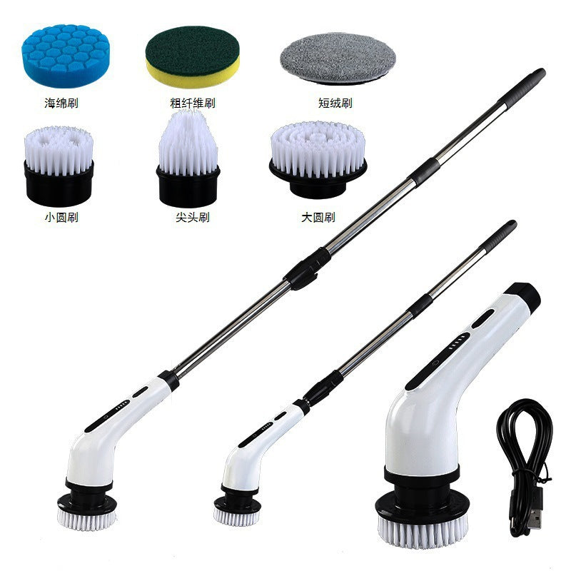 Electric Scrubbing Brush for Fast, Easy, Effortless Cleaning”