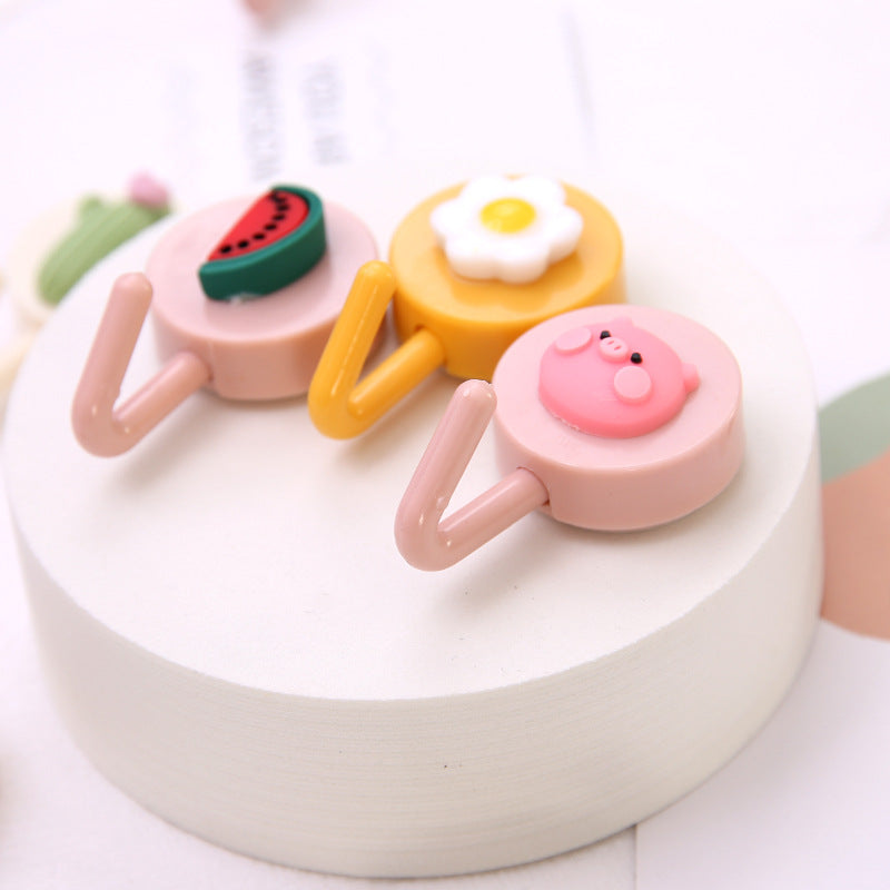 Kitchen Wall Hanging Bathroom Nail-free Non-marking Adhesive Hooks