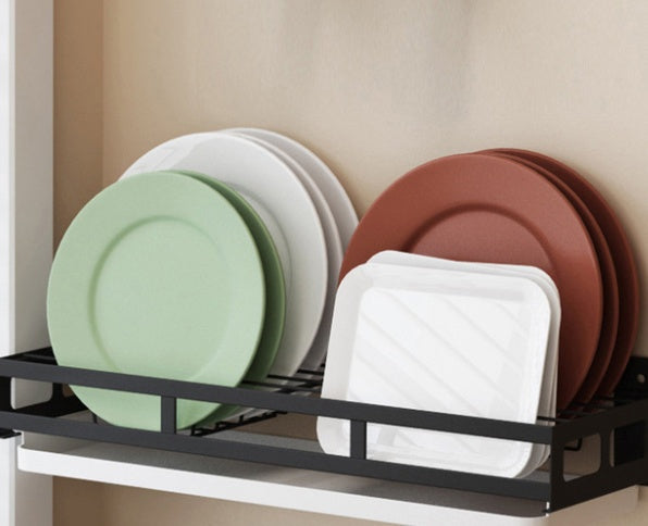 Kitchen Storage Rack for Neat Plates, Bowls, and Utensils